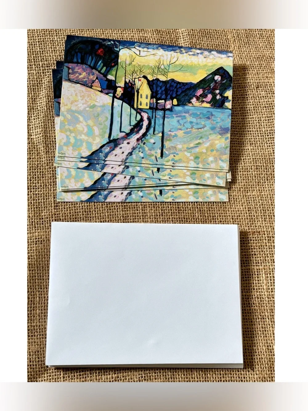 The Metropolitan Museum Of Art Vasily Kandinsky Winter Landscape Christmas Cards